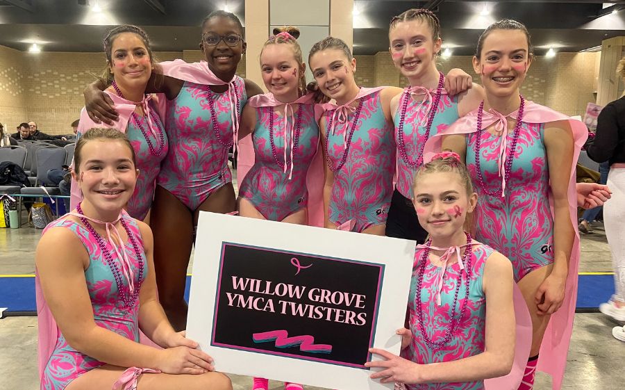 Willow Grove YMCA Win 7 Event Titles at the Pink Invitational Greater