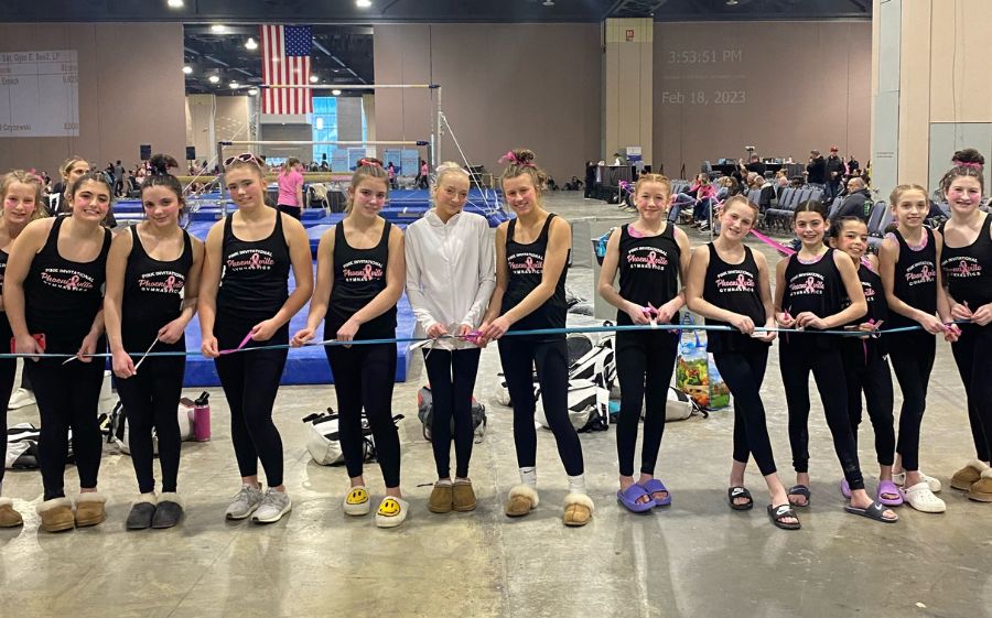 Phoenixville Gymnastics Competes at Pink Invitational Greater