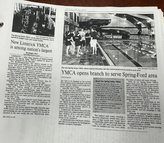spring valley anniversary newspaper