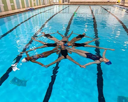 Synchronized swim lessons
