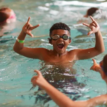 Kids Swimming at the Y